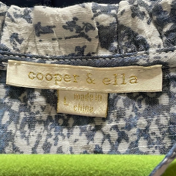 Cooper & Ella cold shoulder long sleeve boho blouse (L) - Picture 9 of 11